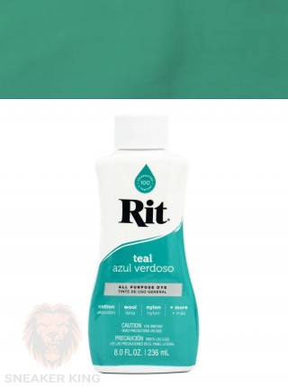 Барвник для натуральних тканин RIT All-Purpose Dye Cherry Teal (бірюзовий), 236 мл